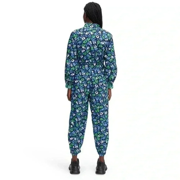 NWT Women's Nylon Jazz Dot Green Sports
Jumpsuit - DVF for Target M - Picture 6 of 9